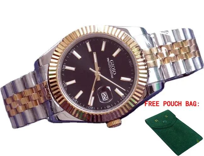 Luxury Men Watch Automatic Mec – Luxury Watch Gold And Black recenzja i cena