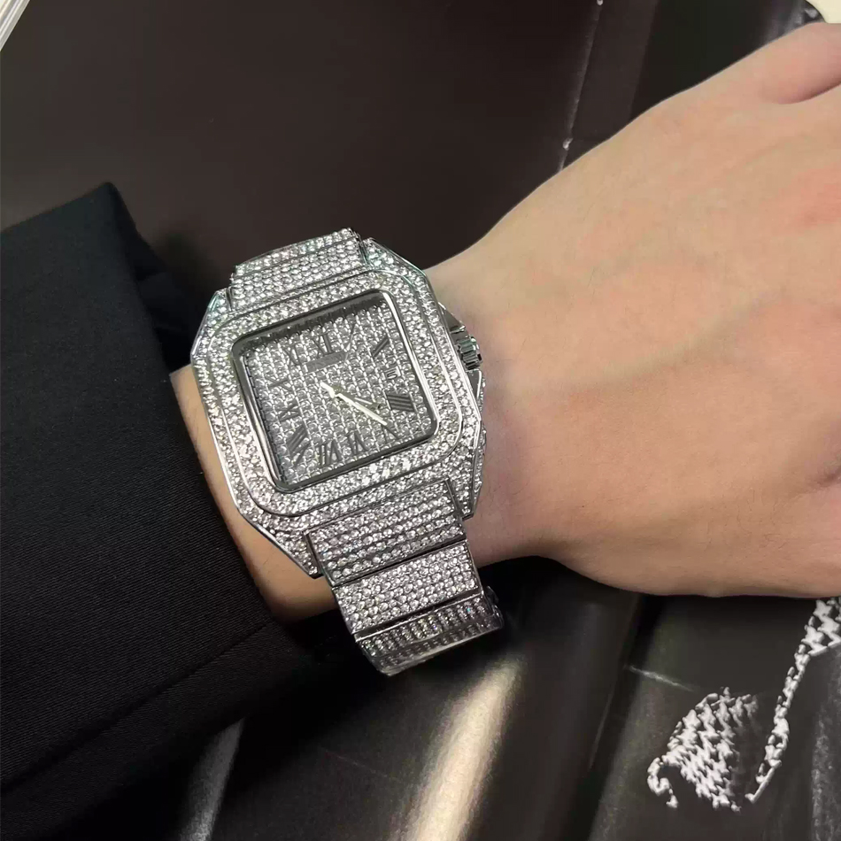 Gold or black Watch Ice Out Sq – Luxury Watch Gold And Black recenzja i cena