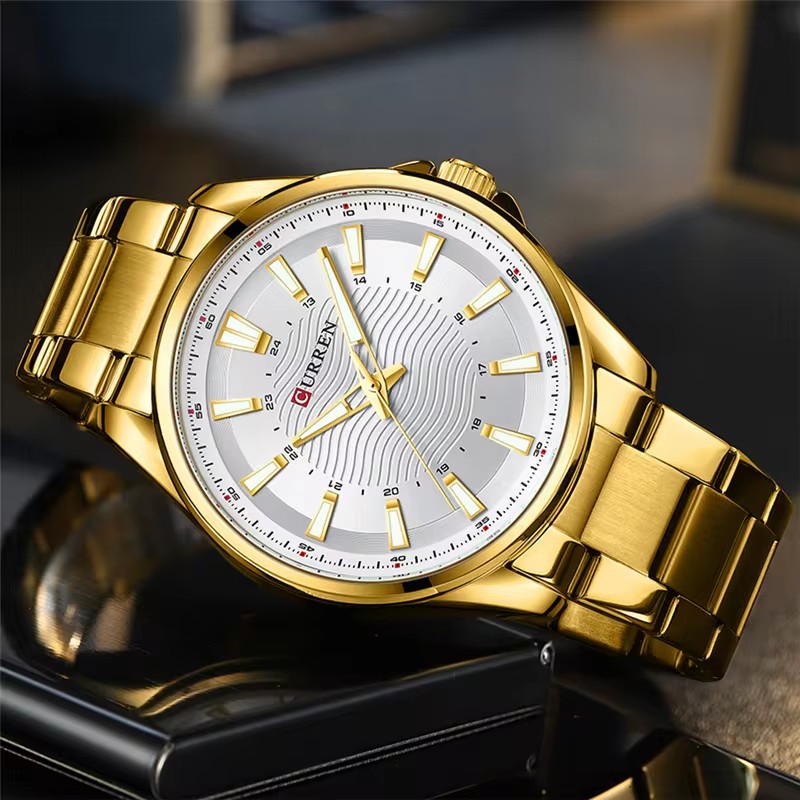 CURREN 8424 New Elegant Men's  – Luxury Watch Apple recenzja i cena