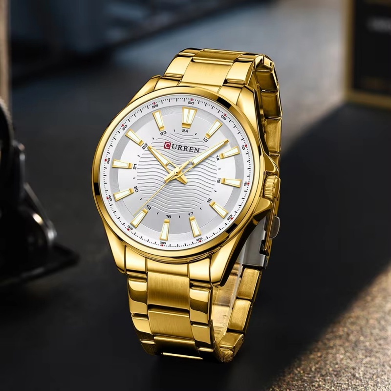 CURREN 8424 New Elegant Men's  – Luxury Watch Apple recenzja i cena