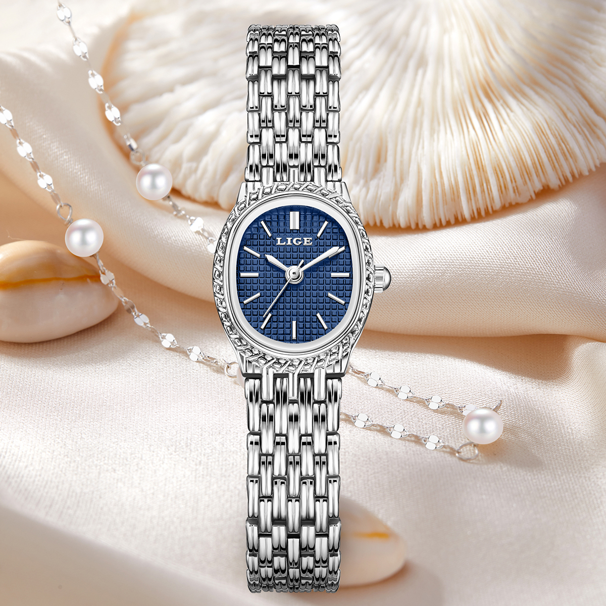 LIGE Fashion Elegant Quartz Wo – Ladies Luxury Watch recenzja i cena
